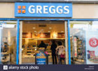Greggs bakery shop in Cwmbran, South Wales, UK Stock Photo ...