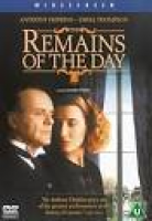 The Remains Of The Day [DVD] [2001]: Amazon.co.uk: Anthony Hopkins ...