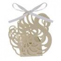 Swan Wedding Party Favour Box