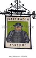 Joseph Arch pub sign, Barford, ...