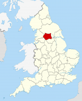 West Yorkshire shown within