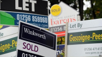 The UK housing market saw more